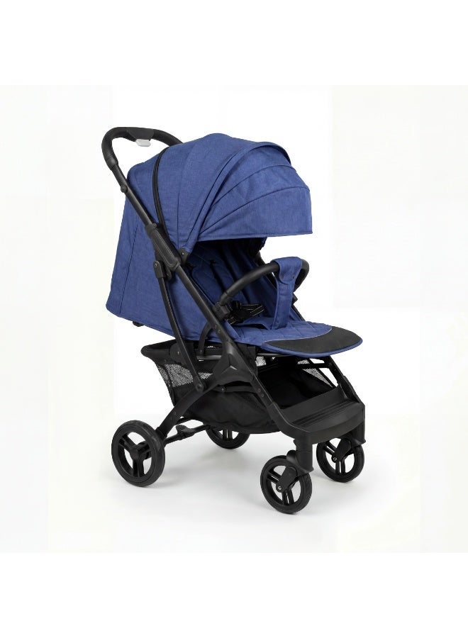 Nobumi Ultra-Lightweight Aluminum Premium Baby Stroller – All-Wheel Independent Suspension, 360° Swivel Rubber Tires, & Integrated Travel Trolley System - Image 1